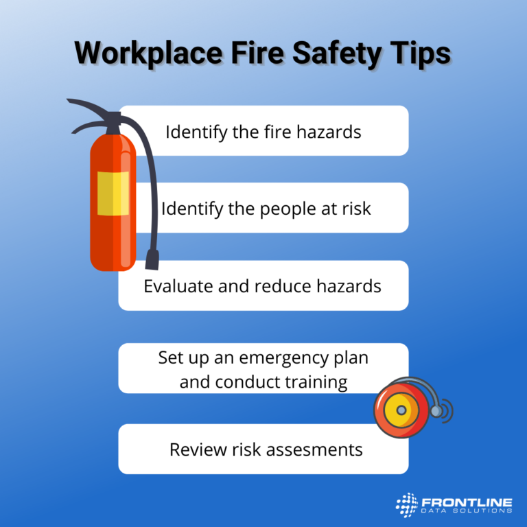 Workplace fire safety | Frontline tips Blog
