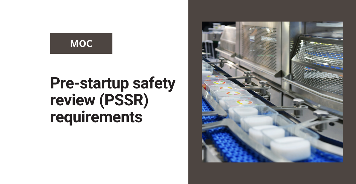 Free Pre-Startup Safety Review Checklist (PSSR) HSSE WORLD, 40% OFF