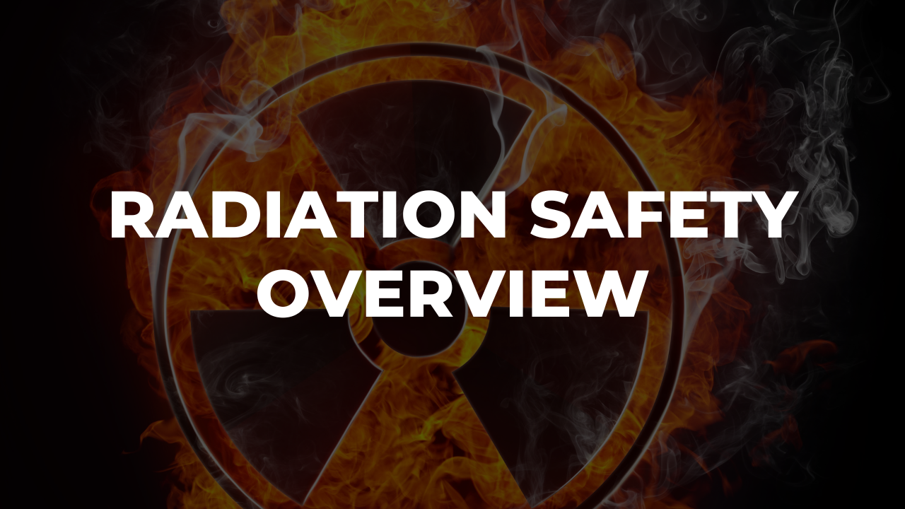 Radiation Safety Training (with PPT) - Frontline Data Solutions