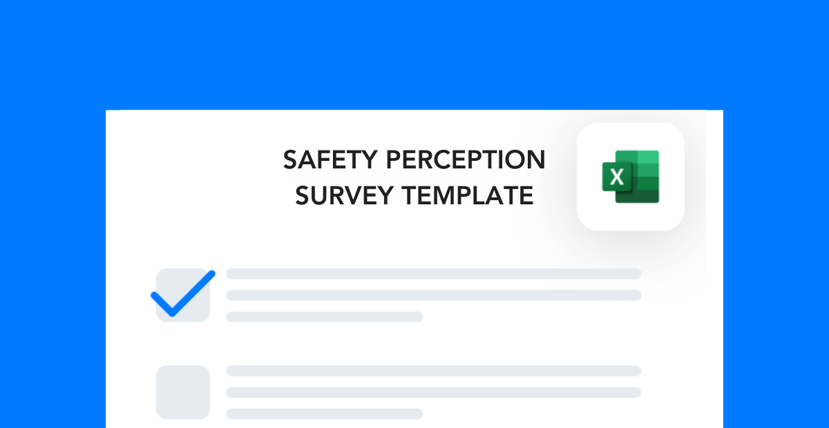 Safety Perception Survey Template Frontline Data Solutions